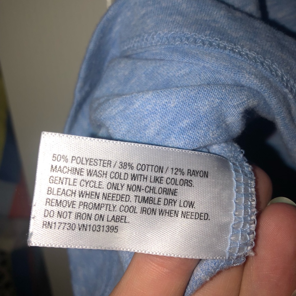 Basic Blue Tee - Picture 8 of 9